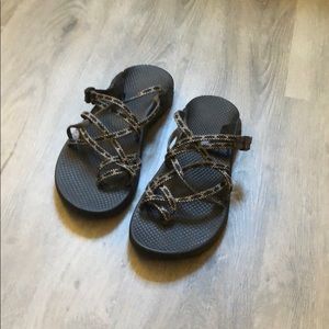 Black slip on Chacos